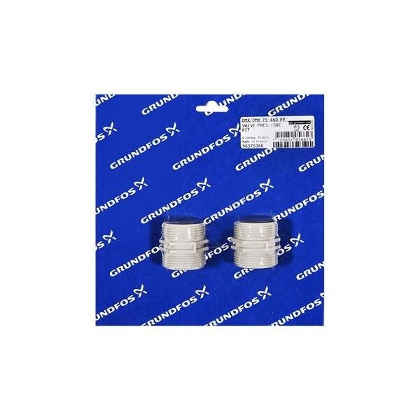 Pump Repair Parts- Kit, valve pres./suc. DMX/DMH 75-460 PP, DMX/DMH Series.